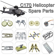RC ERA Remote Control Era C170 Apache RC Simulation Helicopter Genuine Spare Parts Complete Set