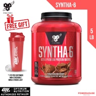 BSN Syntha-6 Ultra-Premium Protein Powder, 5 lbs [Syntha 6,Whey, Post Workout, Casein, Recovery]
