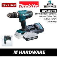 Makita HP488DWE 18V (G-Battery) Cordless Hammer Driver Drill 13mm (1/2") [ 1 Battery ]
