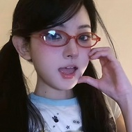 [Flowertiny] y2k glasses hottred