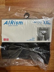 Uniqlo 優衣庫 男 XXL 大尺碼 Airism 涼感 中腰 網眼平口內褲 有開口 四角褲 內褲 網眼 (腰部橫條紋款)