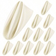 8/16/24pcs Disposable Napkins, Bulk Wedding Napkins, Elegant Square Dining Table Napkins, Satin Fini