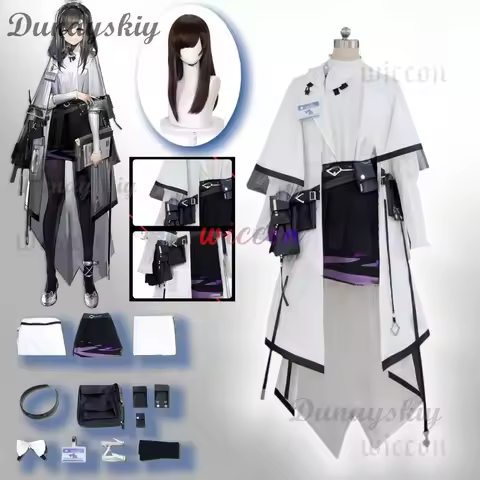 Priestess Cosplay Clothing Game Character Costume Doctor Women's Clothing Full Set Game Arknights Co
