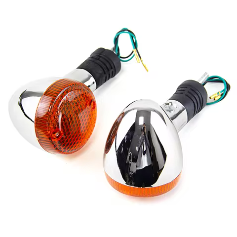 Rear Turn Signals Lights Motorcycle Directional For Honda Magna 250 750 Steed 400 600 VT400 VT600 VT