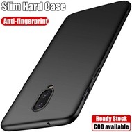 For OnePlus 6T A6010 A6013 Slim Fit Sturdy Hard Plastic Non-Slip Matte Finish Grip Coating Anti-scratch Case