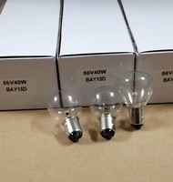 10ชิ้น/ล็อต/กล่องหลอดไฟ1157 BAY15D 48โวลต์56โวลต์40วัตต์สำหรับรถยกไฟทำงานไฟฉายคาดศีรษะไฟหน้ารถสำหรับ