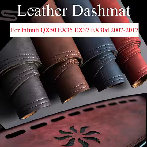 For Infiniti QX50 EX35 EX37 EX30d J50 2007-2017 Leather Dashboard Cover Board Mat Carpet Pad Sun Sha