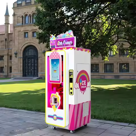 Machine Smoothie Customized Soft Ice Cream Vending Machine Frozen Food Yogurt Machine Smoothie Machi