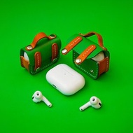 AirPods Pro 真皮保護套 掛脖 Apple耳機3代保護殼 兩針一線 禮物