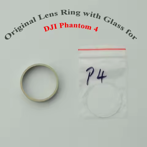 Original Gimbal Camera Lens Ring with Glass for DJI Phantom 4 PTZ Camera Lens Replacement for DJI Ph