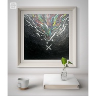 Wall Art Deco Handpainted | Painting Acyclic (NO FRAME) ✨Abstract Edition✨ Modern Minimalist Aesthet