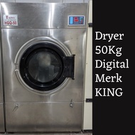 Dryer mesin pengering laundry 50kg gas lpg