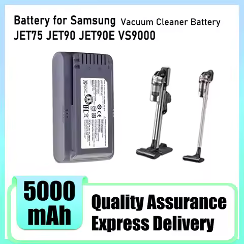 21.6V lithium battery 5000mAh VCA-SBT90 For Samsung Vs9000 Jet90 Jet75 cordless handheld vacuum clea