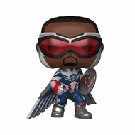 PENGDA Mall FUNKO POP 819 Marvel Falcon And The Cold Warrior Captain America Pose