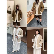 INBYIN-SUEDE FUR JACKET-D7888