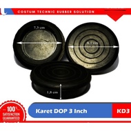 3 IN rubber cap for 2'5 inch pipes 7'3mm/