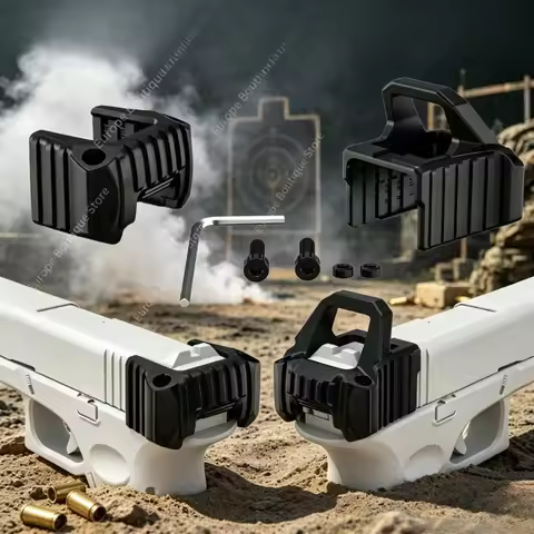 Tactical Rear Cover Slide Auxiliary Handle for G17 G19 G20 G21 G22 G34 G39