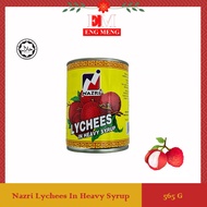 Nazri Lychees in Heavy Syrup 565G Nazri 糖水荔枝 565G Nazri Laici 565G