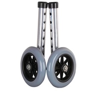 Adult Walker With Wheels Adjustable Aid Walker Crutch Cane Stick Foldable For Elderly Handicapped