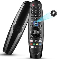 Voice Magic Remote Control for 2017-2022 LG Smart TV, AN-MR20GA MR19BA MR18BA MR650A Replacement Magic Remote with Voice and Pointer Function for LG Magic Voice Remote