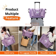 Foldable Big Capacity Travel Bag Waterproof Nylon Luggage Bag Gym Bag Handbag Yoga Sport Duffle Bag