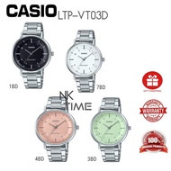 Casio LTP-VT03D-1BD/3BD/4BD/7BD Standard Analog Ladies Watches