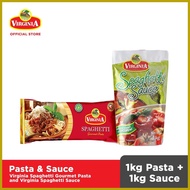 ∆ ┇ ♗ Virginia Spaghetti Pasta 1kl and Virginia Spaghetti Sauce 1kg