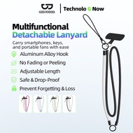 GOOJODOQ Detachable Lanyard Multifunctional Hanging Rope for GFS001/GFS006/GFS007 Fan Adjustable