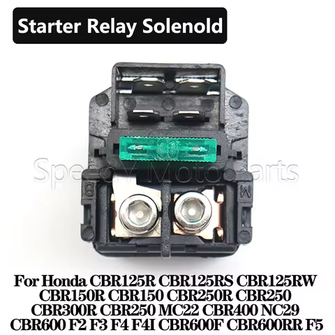 Motorcycle Starter Relay Solenoid For Honda CBR 125 R RS RW CBR 150R 150 250R 250 300R CBR400 CBR600