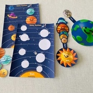 Busy Book solar system Planets Activity Outer Space Learning Binder