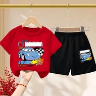 CARRE 95 Shirt and Shorts Set Ages 1-10 Boys' Shirt and Shorts Set/