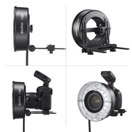 bamaxis Godox R200 Ring Flash Head for AD200/ AD200Pro 200Ws Power Built-in 10W Modeling Lamp 3-Leve