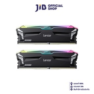 32GB (16GBx2) DDR5 6000MHz RAM (หน่วยความจำ) LEXAR ARES RGB DDR5 (AMD EXPO & INTEL XMP) (BLACK) (LD5