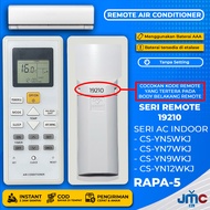 Varian Remote AC JMC Pengganti Remot AC PANASONIC 19210 19190 4543 07700 CS-YN5WKJ CS-YN7WKJ CS-C7PK