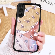 YBD Phone Case For For Samsung Galaxy A56 A33 A34 A35 A36 A55 M55 M55S C55 F55 5G Girl's Pink bow Ac