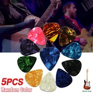 5pcs 0.46/0.71/0.96mm Ultra-thin Acoustic Electric Guitar Picks Plectrums