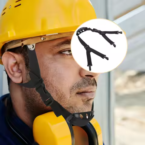 Hard Hat Chin Straps Adjustable Safety Helmet Chin Cup Worker Chin Strap Helmet Chin Strap For Const