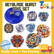 **Toys_world BEYBLADE BURST TOYS SET With Launcher Stadium Metal Fight Kid's Gift