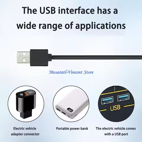 A70F Ergonomic Hand Warming Handlebar Grip Cover With Three Heat Levels USB 5V For Motorcycle Bicycl