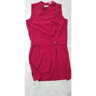 lzzie maroon dress