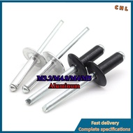 Blind Rivet/Big Cap Aluminum Rivet/Rivet/Rivet/Silver Black M3.2/M4.8/M4/M5*L=6.4-35MM[ZHX-CHL-MB-1]
