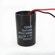 Spin Dry Washing Machine Capacitor 450V Motor Starter Capacitor CBB60 4UF5UF10UF12UF20UF Capacitor
