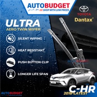 Toyota C-HR 2018-2024 Car Wiper 26"+16" Dantax Ultra AeroTwin Windshield Blade Viper Kereta