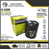 O-2208 HINO/UD ENGINES SERIES J07E-T J07C-T J05E-T OIL FILTER (15607-2200)