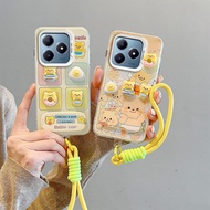 Casing Realme C63 Casing Realme C61 Casing For Casing with a Bracelet  Casing hard Phone Casing BB-C