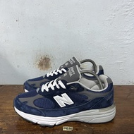 Sepatu second branded new balance 993 navy size 41,5