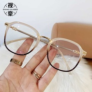 H7117 Young Large Frame Reading Glasses Anti-Blue Light Anti-Radiation Face-Reading Small Telescope 