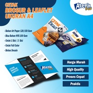 MINIMAL Print Brochures | Print A4 a5 A6 Flyer Brochures | 1 Side 2-Sided/ WITHOUT MINIMUM ORDER