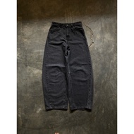 GU BARREL JEANS Grey