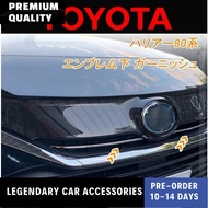 2021-2023 Toyota Harrier UX80 Decorative Front Grill Trim Strip